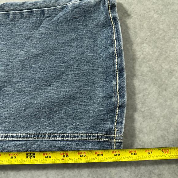Maurices Blue Bootcut Jeans - Size: 18 Short - Picture 6 of 9